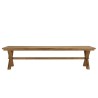 KALLY Garden Furniture Set - Recycled Teak Table & Benches
