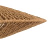 Suspension SIXTINE en fibre de coco/teck recyclé