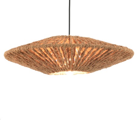 Suspension SIXTINE en fibres de coco et teck recyclé