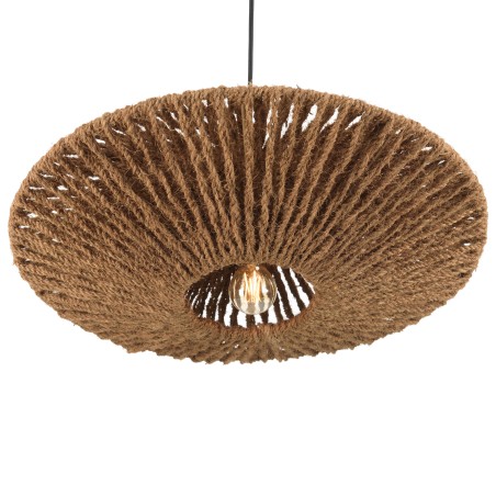 Suspension SIXTINE en fibres de coco et teck recyclé