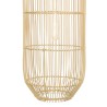 Suspension SIXTINE en rotin naturel 25x25cm