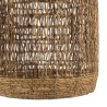 SIXTINE Pendant Light 50x50cm - Natural Abaca & Recycled Teak