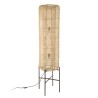Lampadaire SIXTINE en rotin naturel 39x39cm