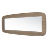 JULIA Rectangular Mirror - 120 x 40 cm, Mocha Color
