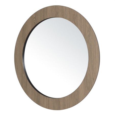 Miroir rond JULIA 80x80cm couleur mocha