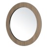 Miroir rond JULIA 80x80cm couleur mocha