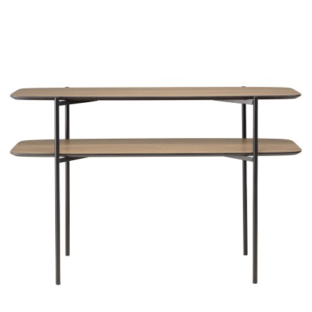 JULIA Double Tray Console Table 120x33cm Mocha Color
