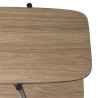JULIA Double Tray Console Table 120x33cm Mocha Color