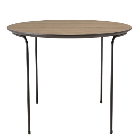 Table basse ronde JULIA 60x60cm mocha