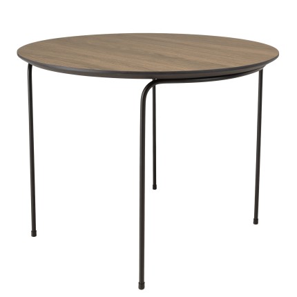 Table basse ronde JULIA 60x60cm mocha