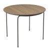 JULIA Round Coffee Table 60x60cm - Mocha Color