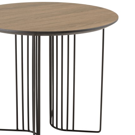 Table d'appoint JULIA - Design élégant - 50x50cm