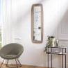 JULIA Rectangular Mirror - 120 x 40 cm, Mocha Color
