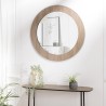 JULIA Round Mirror 80x80cm - Mocha Color