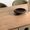 Table à manger extensible MAXENCE en teck recyclé