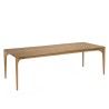 Table à manger extensible MAXENCE en teck recyclé