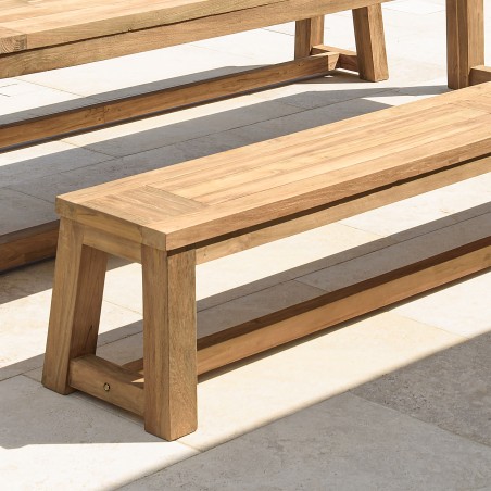 KALLY Garden Bench 270x35cm - Recycled Teak