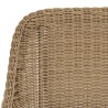 KALLY Set Recycled Teak & Synthetic Rattan Garden Furniture Set