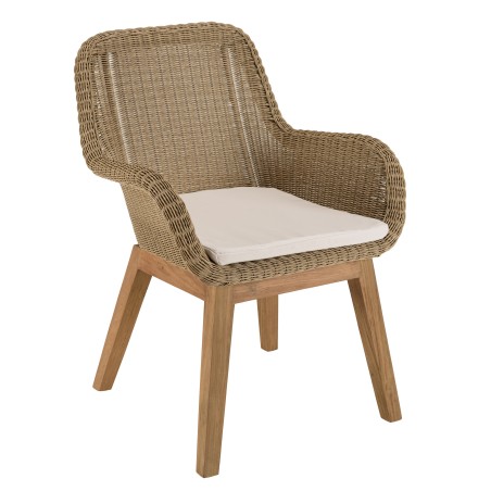KALLY - Set no. 11 Recycled Teak & Rattan Garden Furniture Set