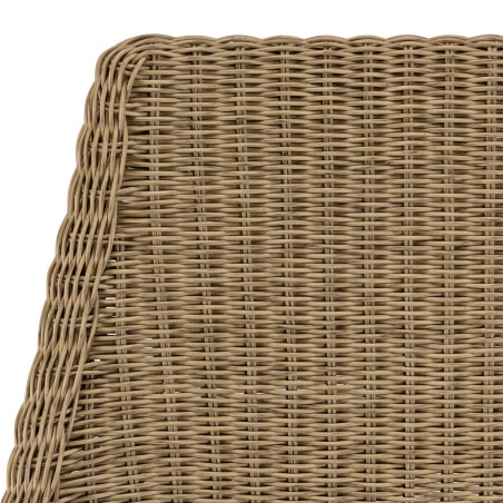 KALLY Set no. 22 - Recycled Teak & Rattan Garden Furniture Set