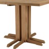 KALLY Set no. 25 Recycled Teak & Rattan Garden Furniture Set for 4 People