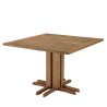 KALLY Set no. 25 Recycled Teak & Rattan Garden Furniture Set for 4 People