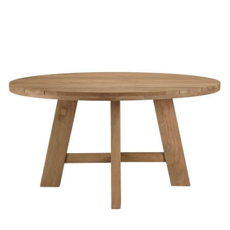 Ensemble de jardin KALLY - Lot n°28 en teck recyclé et rotin synthétique