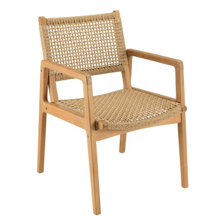 VALERIA - Set no. 5 Recycled Teak and Rattan Garden Furniture Set