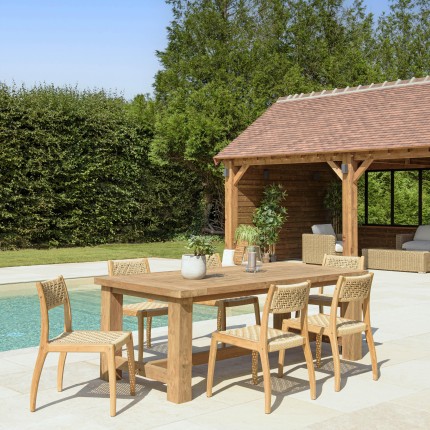 VALERIA - Set no. 13 Recycled Teak Garden Furniture Set