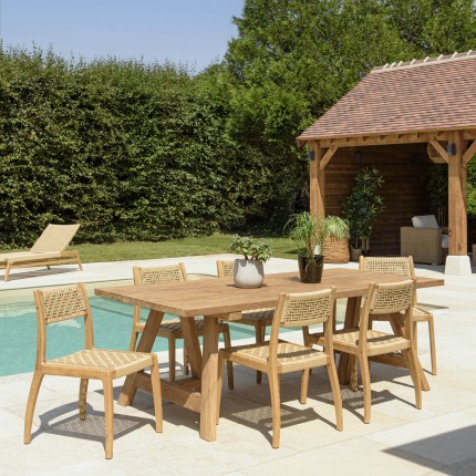 VALERIA - Set no. 17 Recycled Teak Garden Furniture Set