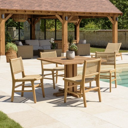 VALERIA - Set no. 18 Recycled Teak Garden Furniture Set