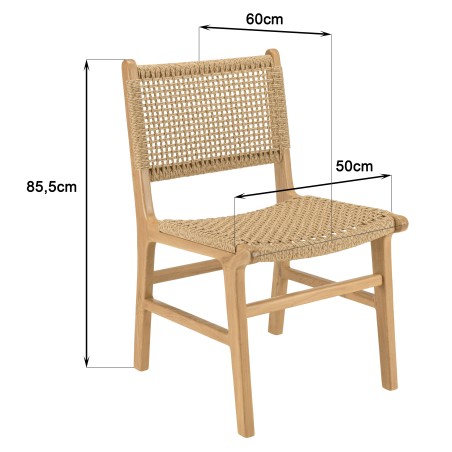 VALERIA - Set no. 18 Recycled Teak Garden Furniture Set