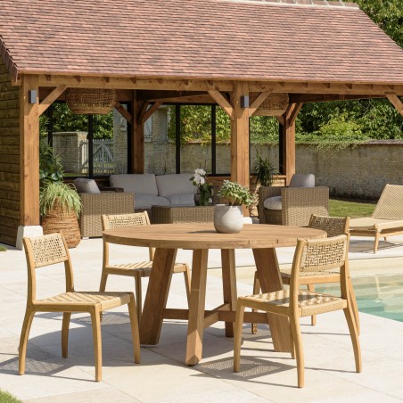 VALERIA - Set no. 25 Recycled Teak Garden Furniture Set