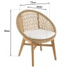 VALERIA - Set no. 33 Recycled Teak Garden Furniture Set
