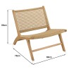 VALERIA - Set no. 34 Recycled Teak Garden Furniture Set for 2 People