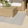 Quentin Rectangular Outdoor Rug 200x290cm Grey/White