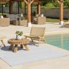 Quentin Rectangular Outdoor Rug 200x290cm - Mottled Grey