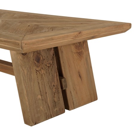 SANDY Rectangular Coffee Table 130x70cm - Recycled Pine Wood