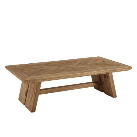 SANDY Rectangular Coffee Table 130x70cm - Recycled Pine Wood