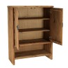 SANDY - Recycled Pine Wood Sideboard with 2 Doors and 1 Niche