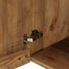 Buffet en pin recyclé SANDY - Meuble de rangement 4 portes