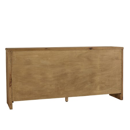 Buffet en pin recyclé SANDY - Meuble de rangement 4 portes