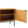 Meuble TV SCOTT 2 portes 2 niches