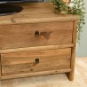 Meuble TV SANDY en bois pin recyclé 155cm
