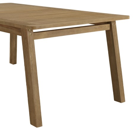 Table à manger de jardin CELESTIN en acacia 200x95cm