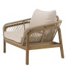 Celestin 5-Seater Garden Furniture Set in Acacia/Beige Rope