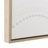 HOMER Wall Decoration 103x143cm White with Dots - Natural Frame