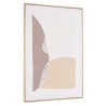 HOMER Wall Decoration 63x93cm Abstract Shapes No. 1 - Natural Frame