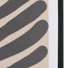 HOMER Wall Decoration A - Japanese Paper, Black Frame - 63x93cm