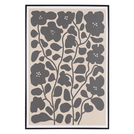 Décoration murale HOMER - Motifs floraux - 63x93cm